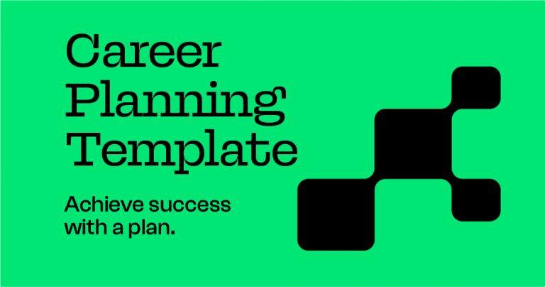 Product Management Career Planning Template